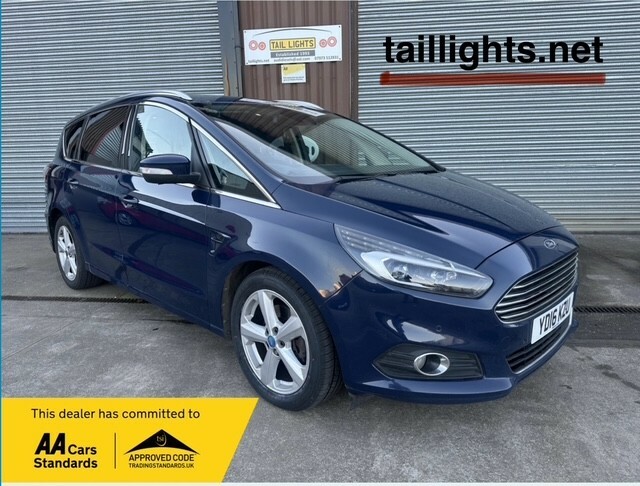 Ford S-Max Mpv 2.0 Tdci Titanium 2016 Blue