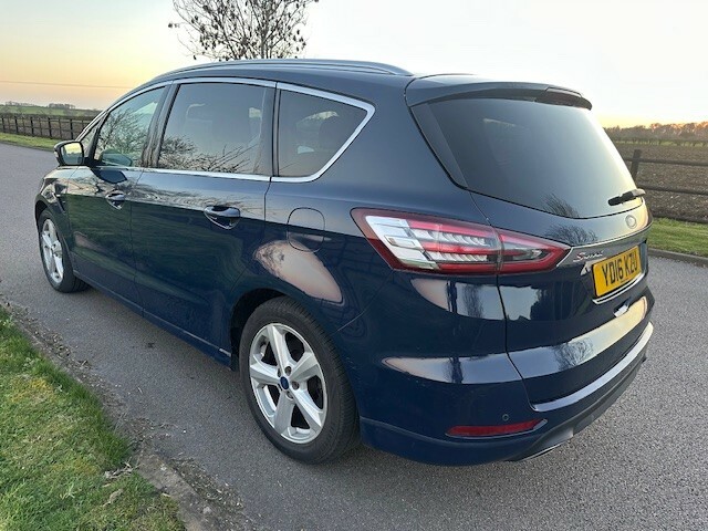 Ford S-Max Mpv 2.0 Tdci Titanium 2016 YD16KZU Blue #6