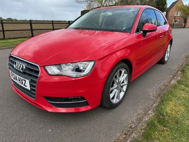 Audi A3 Hatchback 1.4 Tfsi Sport 2014 FG14HXZ Red #5