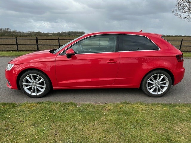 Audi A3 Hatchback 1.4 Tfsi Sport 2014 FG14HXZ Red #6