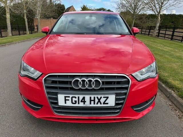 Audi A3 Hatchback 1.4 Tfsi Sport 2014 FG14HXZ Red #4