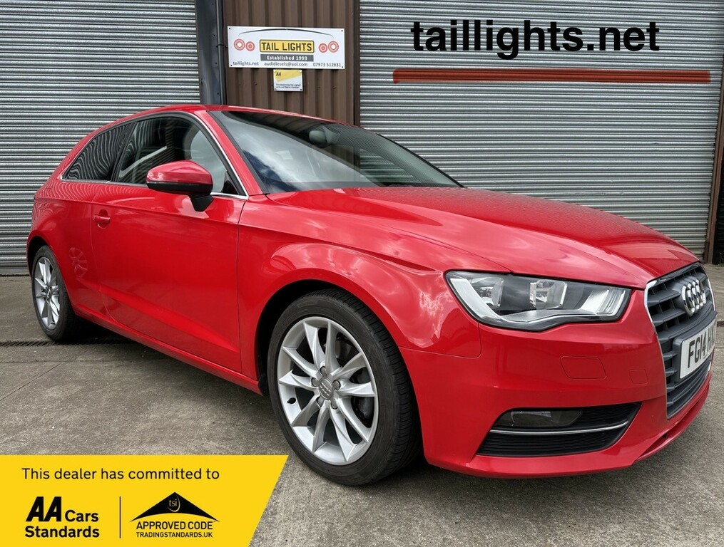 Audi A3 Hatchback 1.4 Tfsi Sport 2014 Red