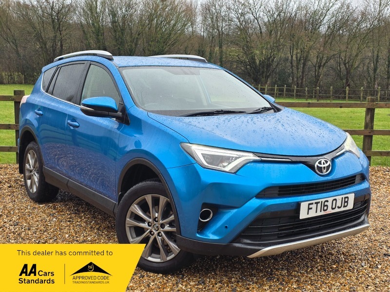 Toyota Rav 4 D-4d Excel Blue