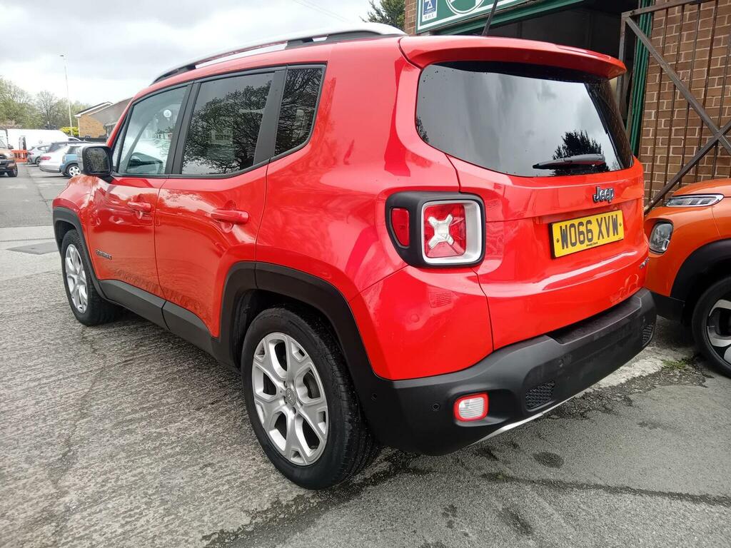 Jeep Renegade Suv 1.6 Multijetii Limited Euro 6 Ss 2017 WO66XVW Red #3