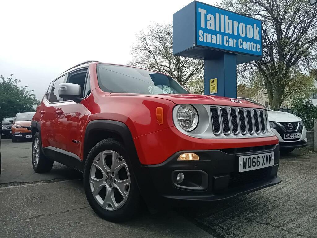Jeep Renegade Suv 1.6 Multijetii Limited Euro 6 Ss 2017 Red