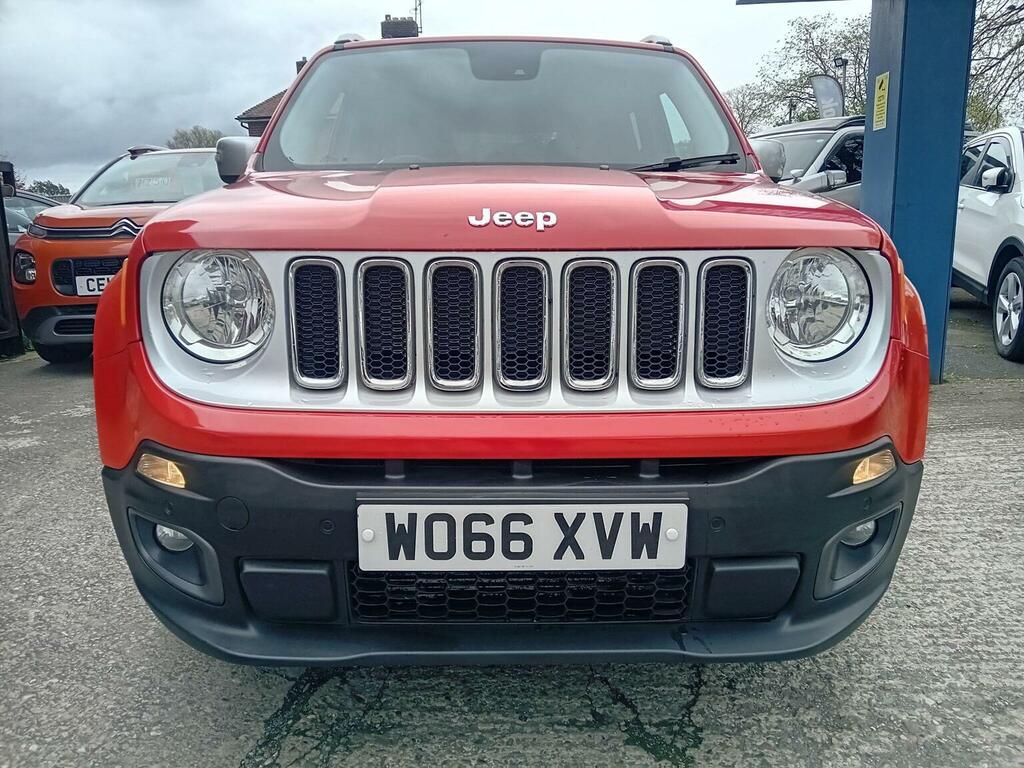 Jeep Renegade Suv 1.6 Multijetii Limited Euro 6 Ss 2017 WO66XVW Red #4