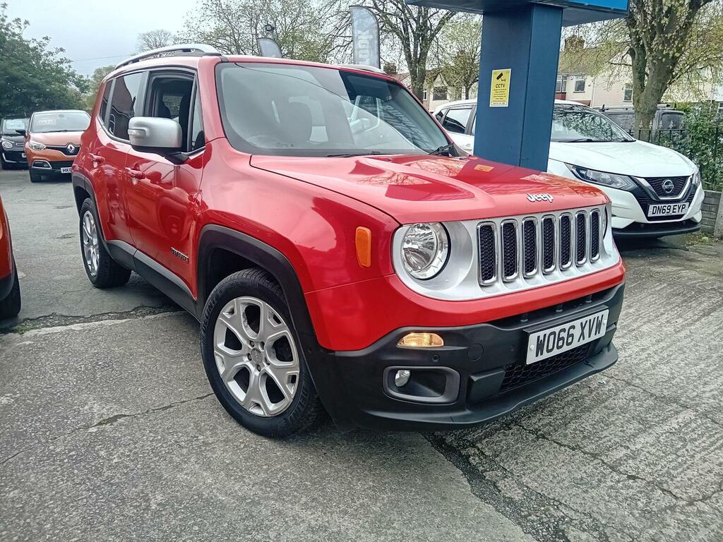 Jeep Renegade Suv 1.6 Multijetii Limited Euro 6 Ss 2017 WO66XVW Red #6