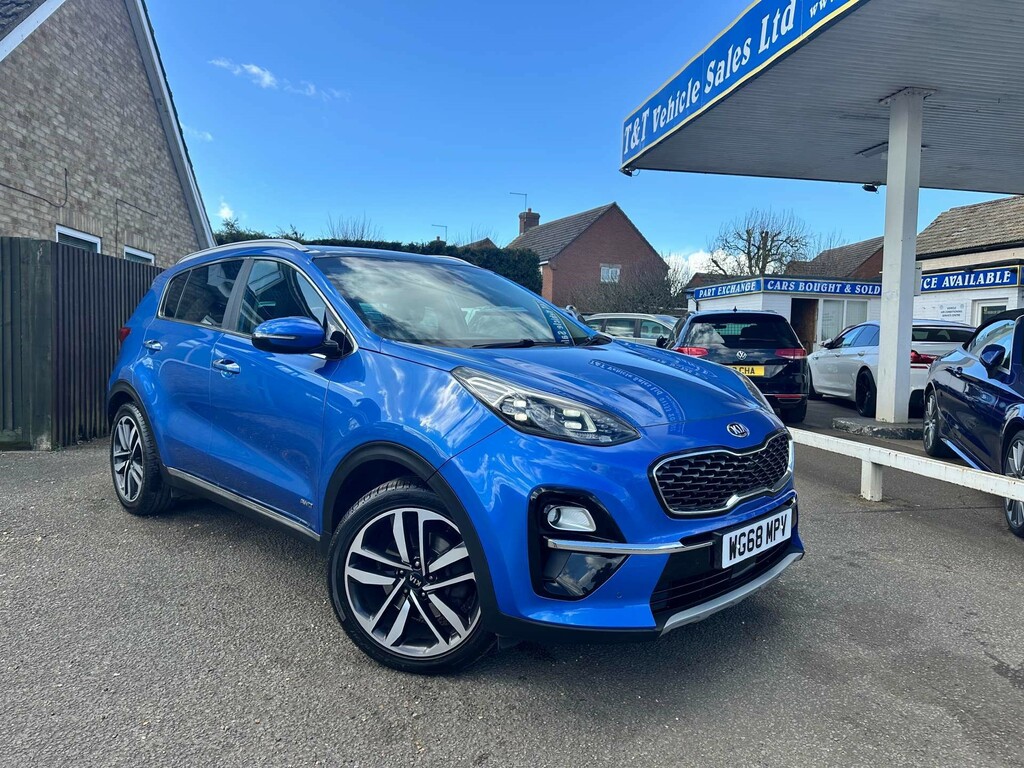 Kia Sportage 4 Isg 4X4 4Wd WG68MPV Blue #2