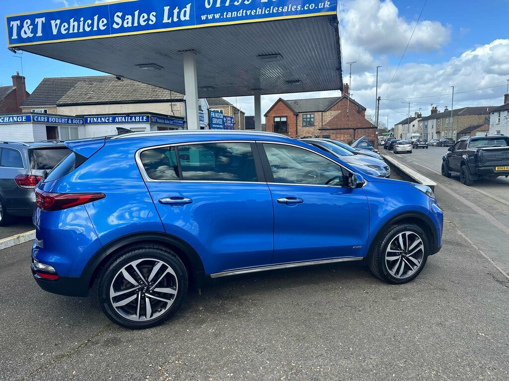 Kia Sportage 4 Isg 4X4 4Wd WG68MPV Blue #6