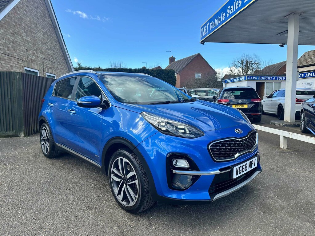 Kia Sportage 4 Isg 4X4 4Wd WG68MPV Blue #3