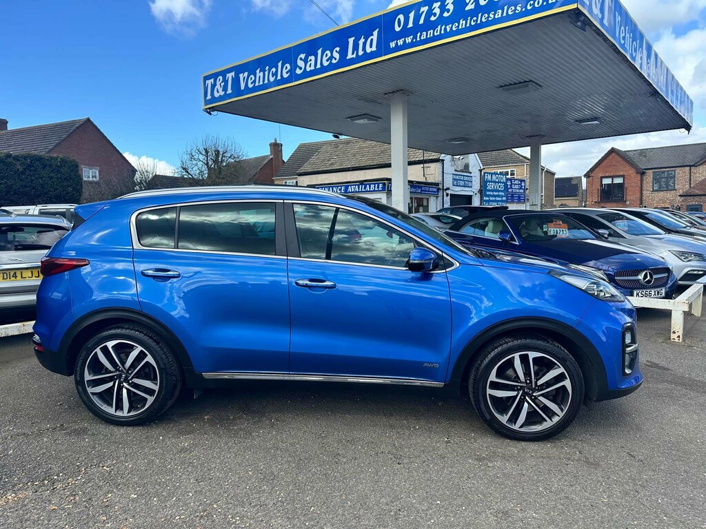 Kia Sportage 4 Isg 4X4 4Wd WG68MPV Blue #5