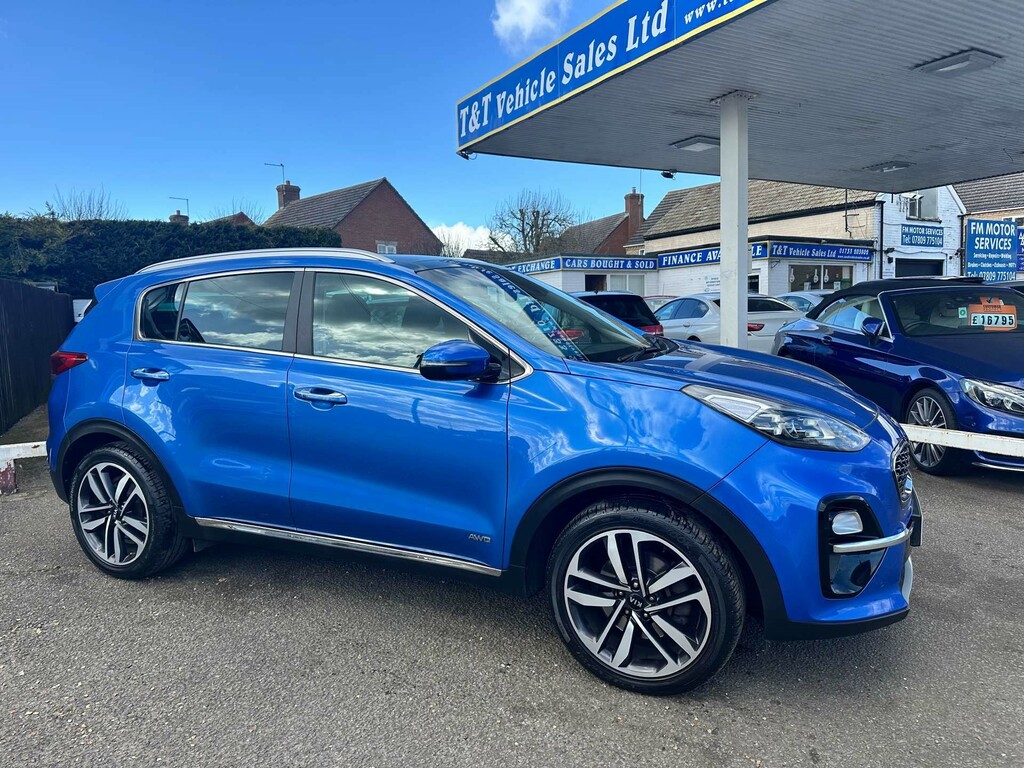 Kia Sportage 4 Isg 4X4 4Wd WG68MPV Blue #4