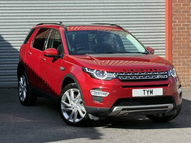 Land Rover Discovery Sport 2.0 Td4 Hse Luxury Suv 4Wd Euro 6 Red
