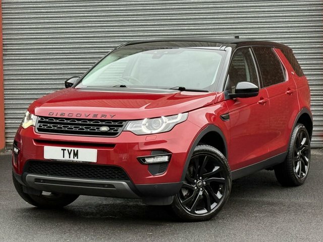 Land Rover Discovery Sport 2.0 Td4 Hse Black Suv 4Wd Euro 6 YN66XPD Red #2