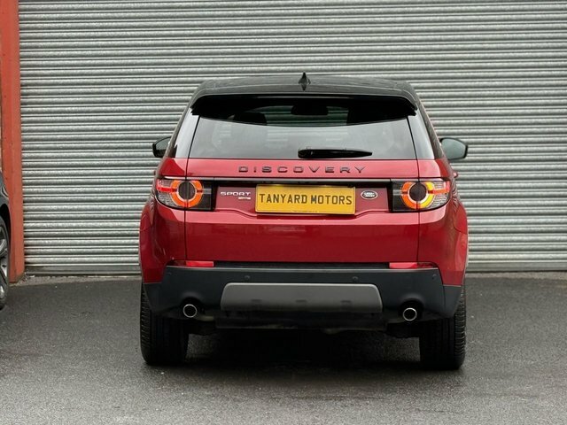 Land Rover Discovery Sport 2.0 Td4 Hse Black Suv 4Wd Euro 6 YN66XPD Red #6