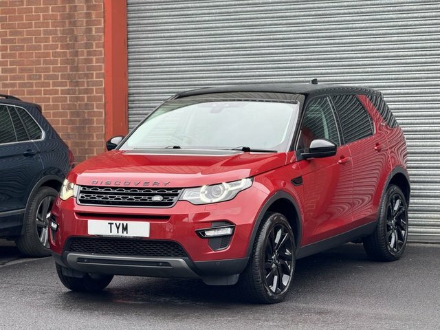 Land Rover Discovery Sport 2.0 Td4 Hse Black Suv 4Wd Euro 6 YN66XPD Red #4