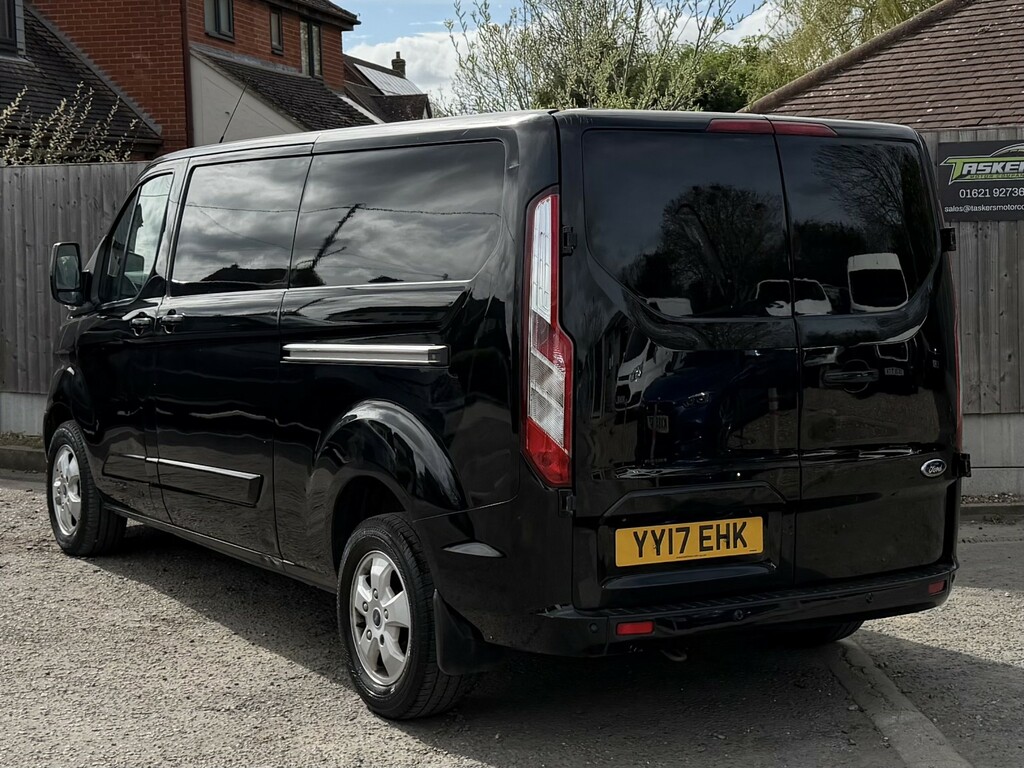 Ford Transit Custom Panel Van 2.0 Tdci 290 Limited 201717 YY17EHK Black #5