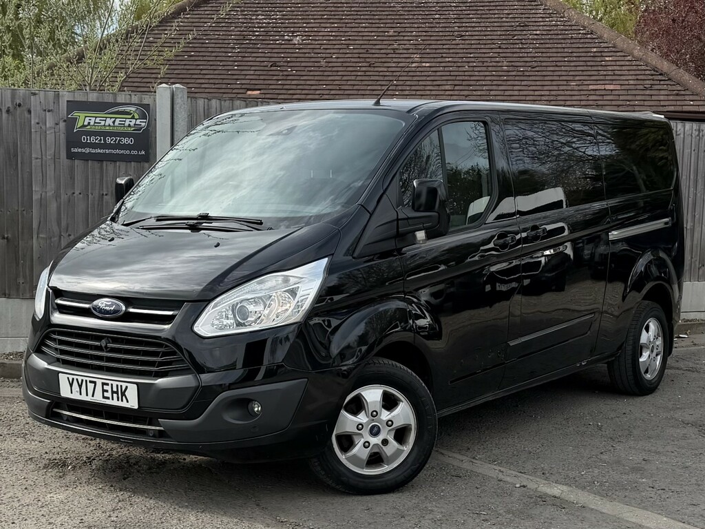 Ford Transit Custom Panel Van 2.0 Tdci 290 Limited 201717 YY17EHK Black #3