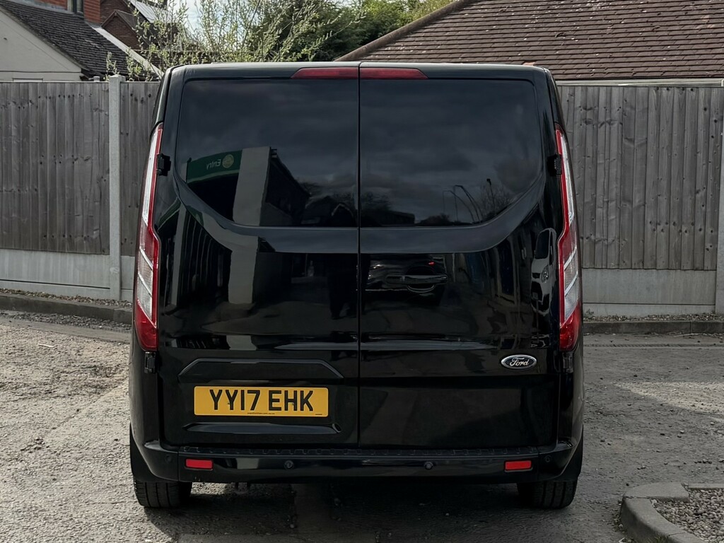 Ford Transit Custom Panel Van 2.0 Tdci 290 Limited 201717 YY17EHK Black #6