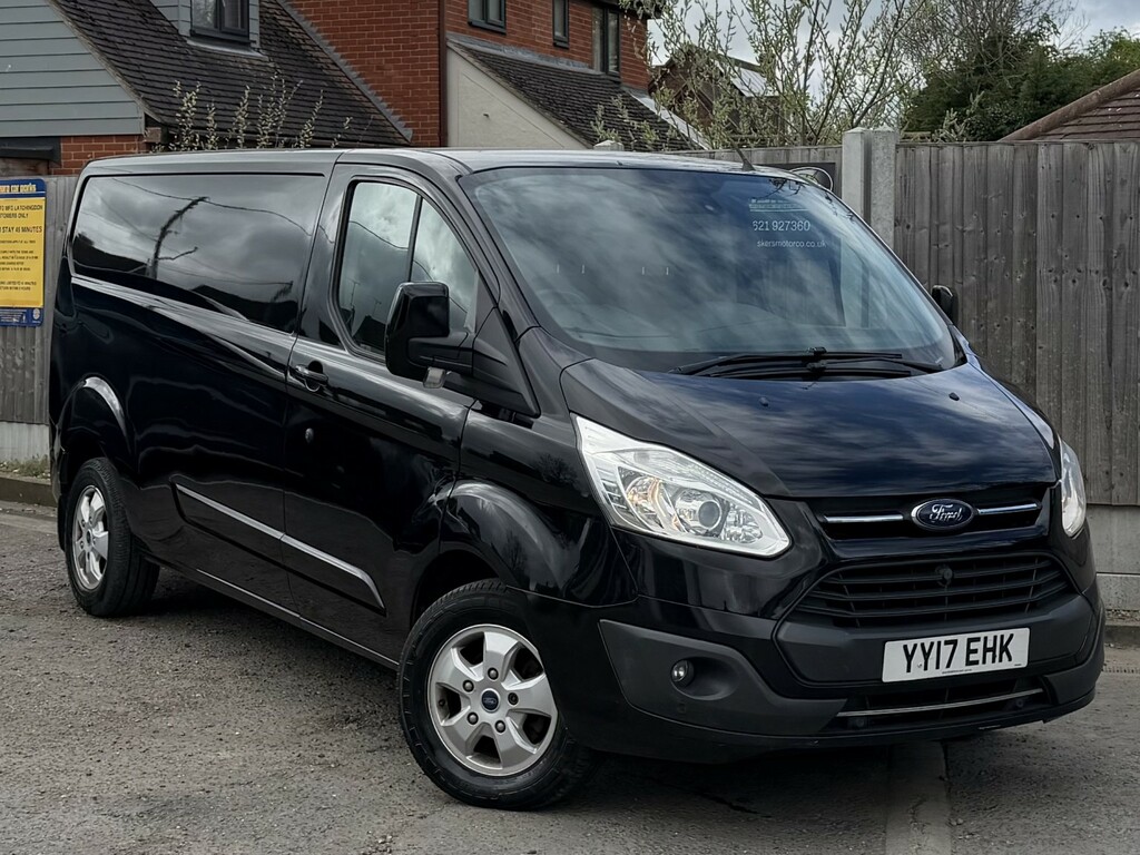 Ford Transit Custom Panel Van 2.0 Tdci 290 Limited 201717 Black