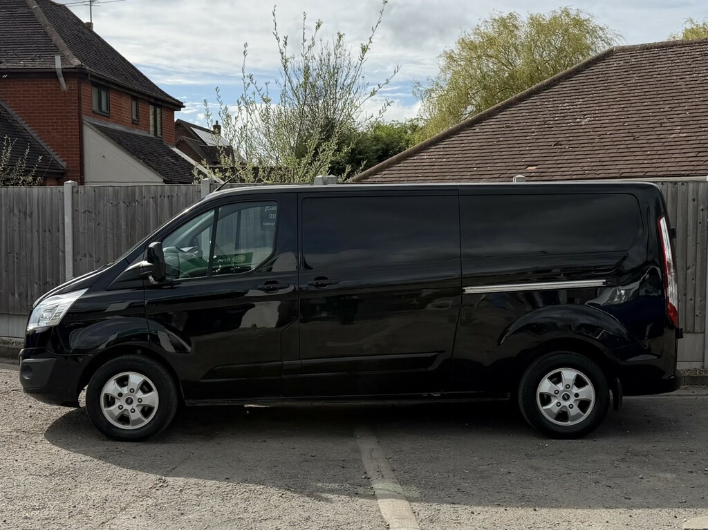 Ford Transit Custom Panel Van 2.0 Tdci 290 Limited 201717 YY17EHK Black #4
