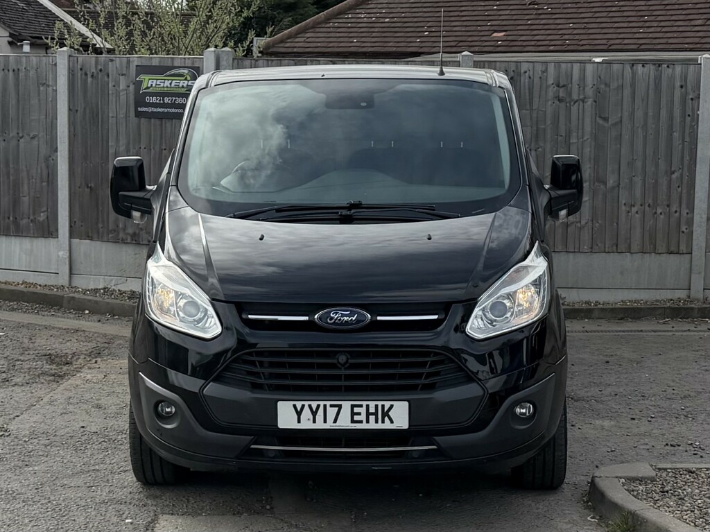 Ford Transit Custom Panel Van 2.0 Tdci 290 Limited 201717 YY17EHK Black #2