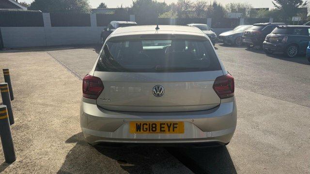 Volkswagen Polo Hatchback WG18EYF Silver #3
