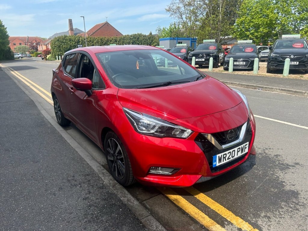 Nissan Micra 1L Tekna WR20PWF Red #2