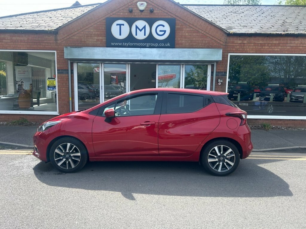 Nissan Micra 1L Tekna Red