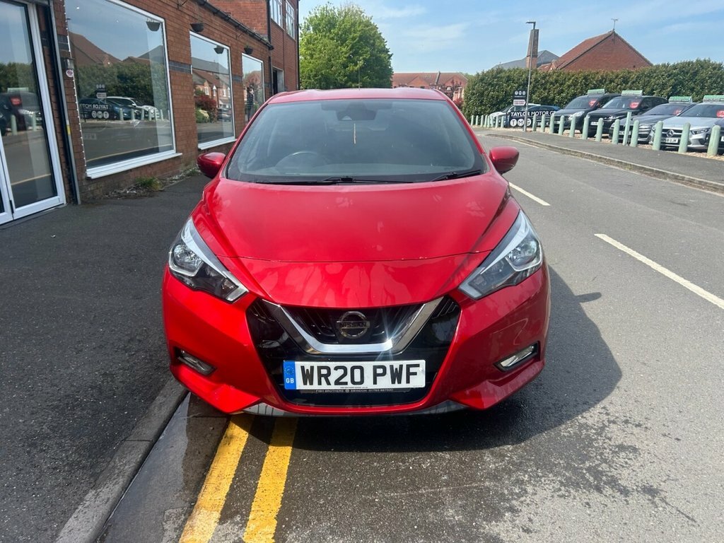 Nissan Micra 1L Tekna WR20PWF Red #4