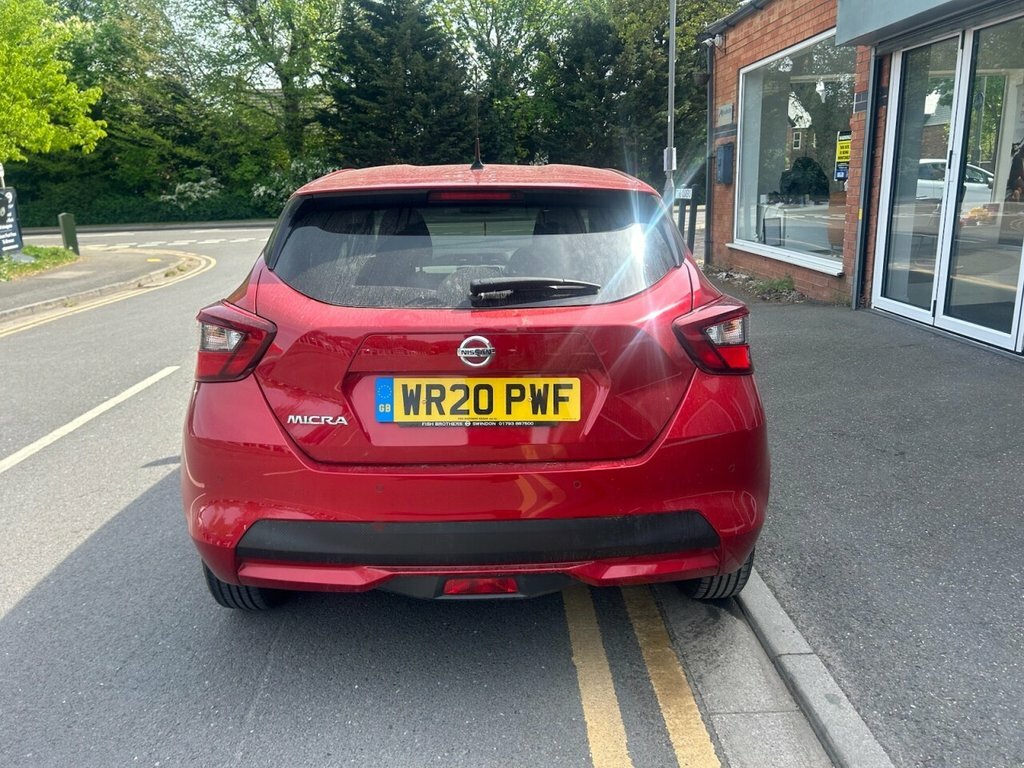 Nissan Micra 1L Tekna WR20PWF Red #6