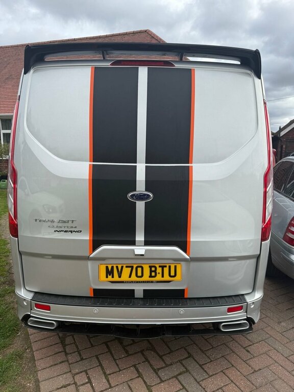 Ford Transit Custom 2L Limited MV70BTU Silver #4