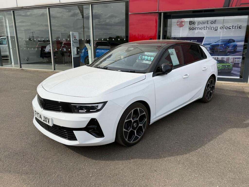 Vauxhall Astra 1.2 Turbo Ultimate Euro 6 Ss FY74JXV White #3