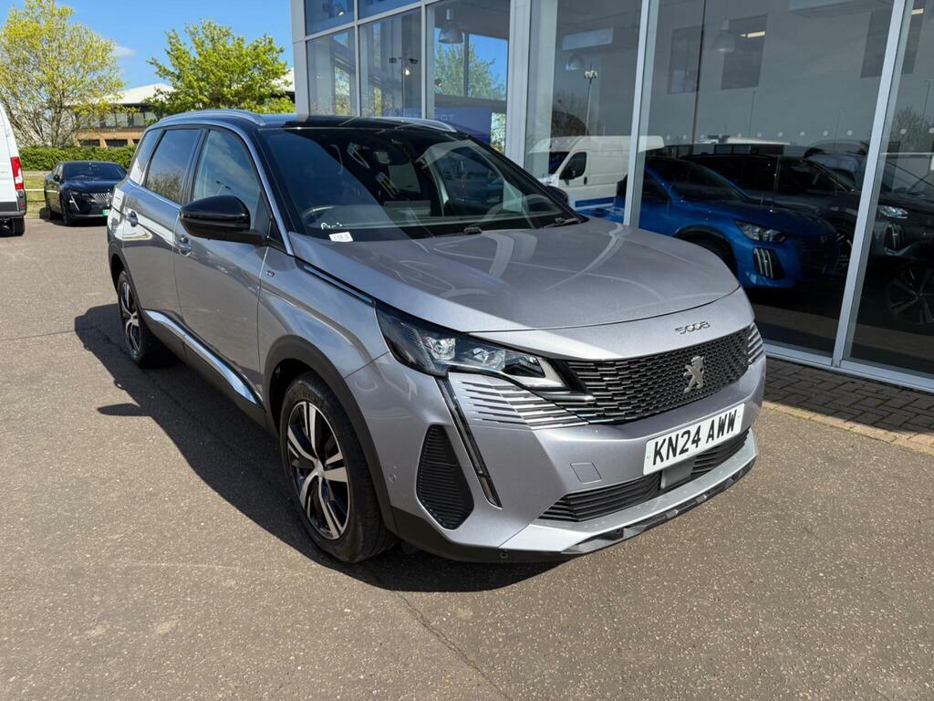 Peugeot 5008 1.2 Puretech Gt Eat Euro 6 Ss KN24AWW Grey #5