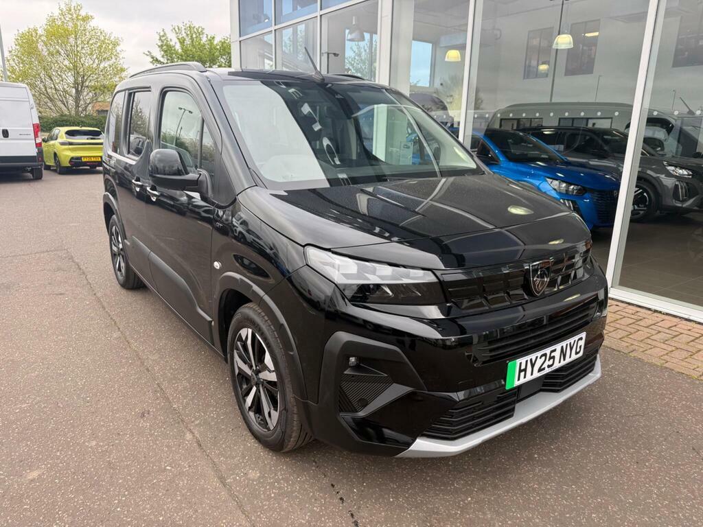 Peugeot e-Rifter 52Kwh Gt Standard Mpv 7.4Kw Charger HY25NYG Black #5