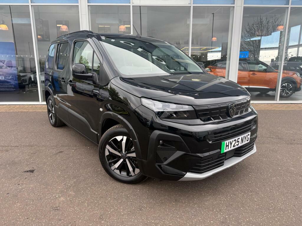 Peugeot e-Rifter 52Kwh Gt Standard Mpv 7.4Kw Charger Black