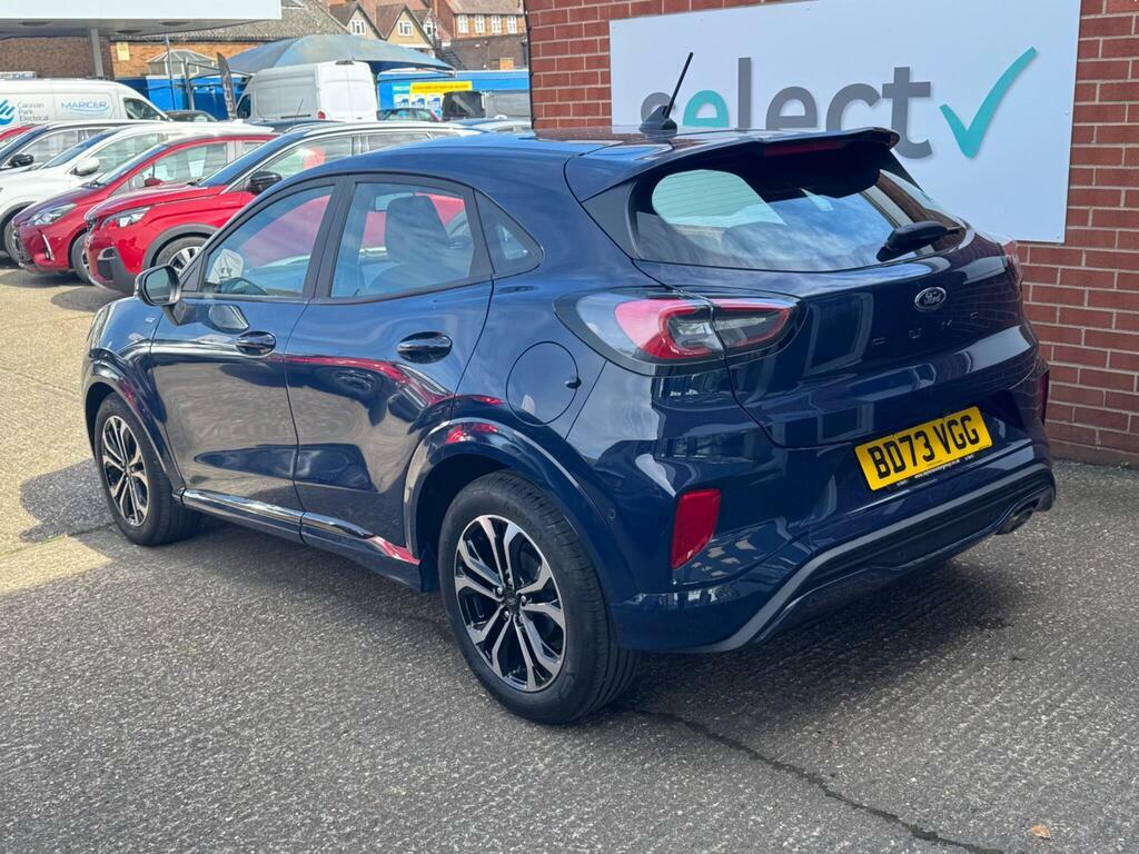 Ford Puma 1.0T Ecoboost Mhev St-line Dct Euro 6 Ss BD73VGG Blue #4