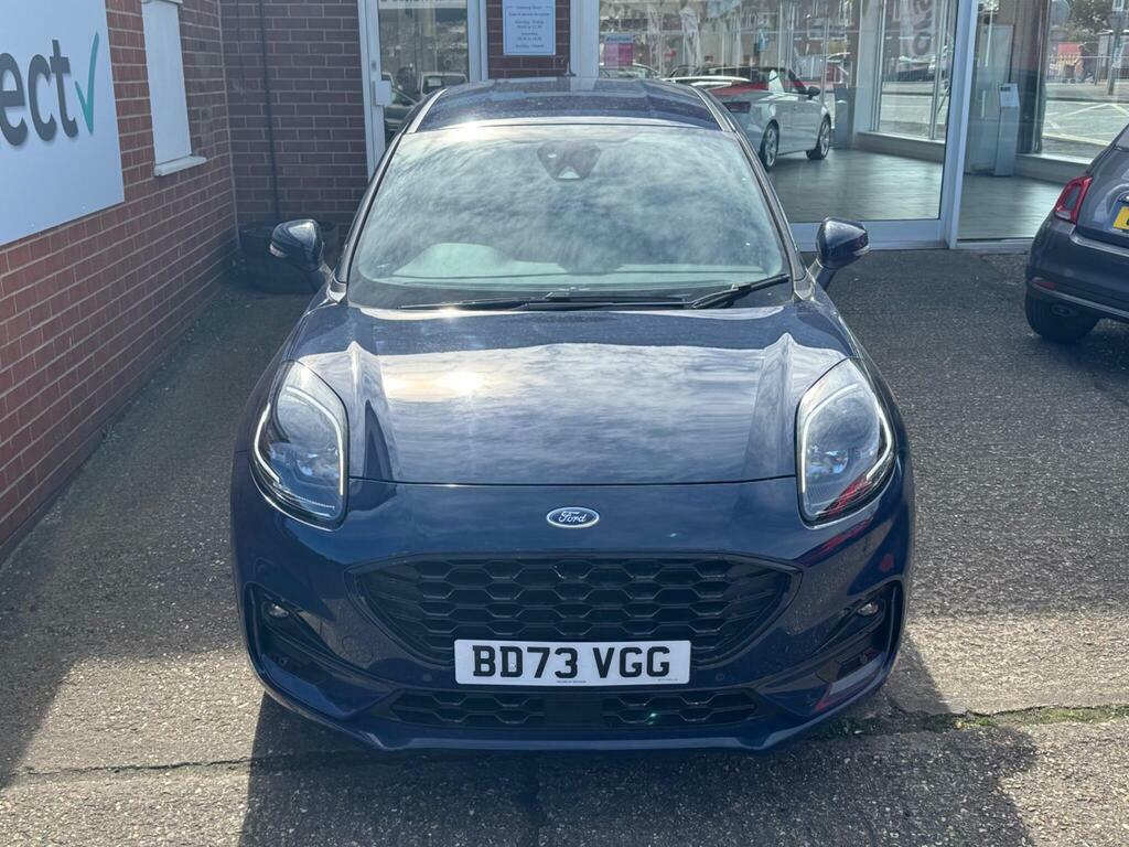 Ford Puma 1.0T Ecoboost Mhev St-line Dct Euro 6 Ss BD73VGG Blue #2
