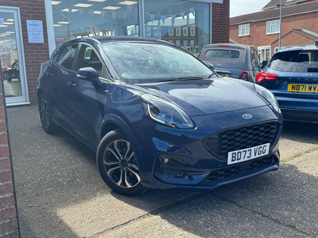 Ford Puma 1.0T Ecoboost Mhev St-line Dct Euro 6 Ss BD73VGG Blue #5