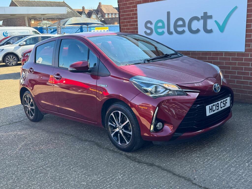 Toyota Yaris 1.5 Vvt-h Icon Tech E-cvt Euro 6 Ss HC19CSF Red #5