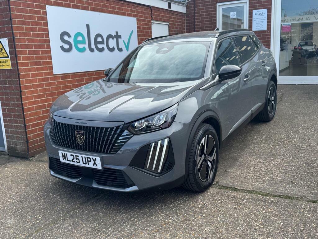 Peugeot 2008 1.2 Puretech Allure Eat Euro 6 Ss ML25UPX Grey #2