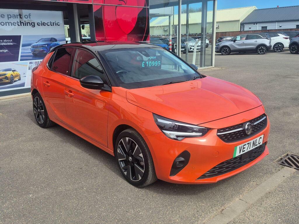 Vauxhall Corsa-e 50Kwh Elite Nav Premium 7.4Kw Charger Orange