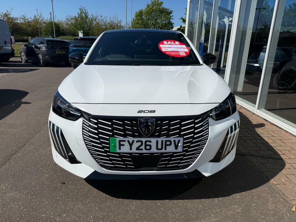 Peugeot e-208 51Kwh Gt 7.4Kw Charger FY26UPV #4