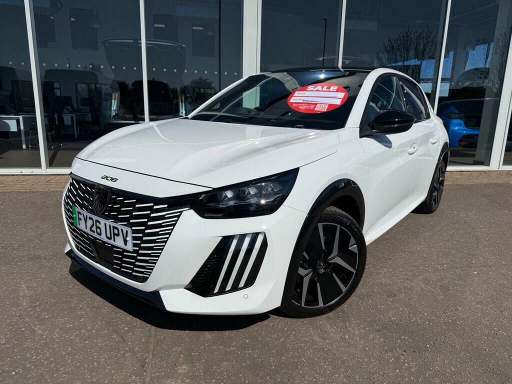Peugeot e-208 51Kwh Gt 7.4Kw Charger FY26UPV #2