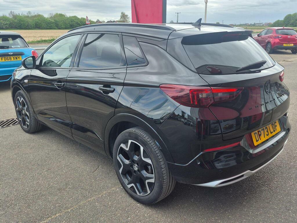 Vauxhall Grandland 1.2 Turbo Ultimate Euro 6 Ss DP73LDF Black #4