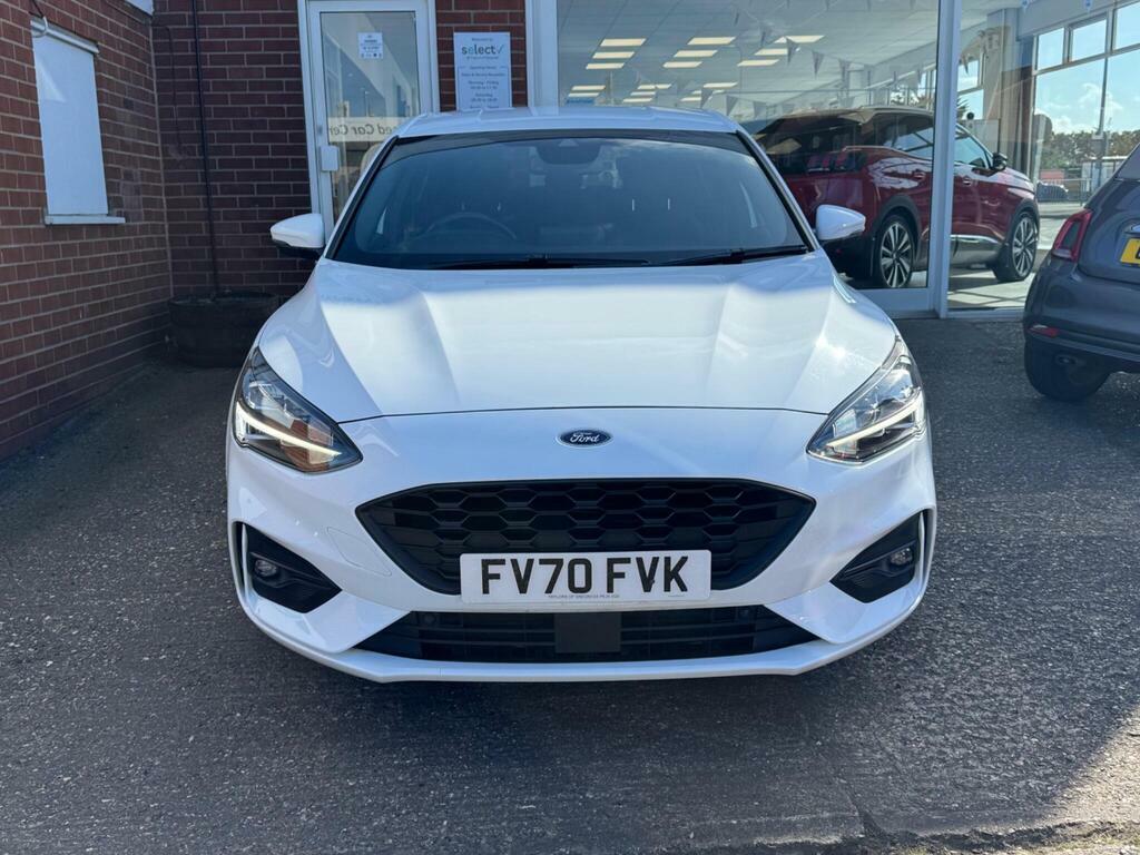 Ford Focus 1.0T Ecoboost Mhev St-line X Edition Euro 6 Ss FV70FVK White #6