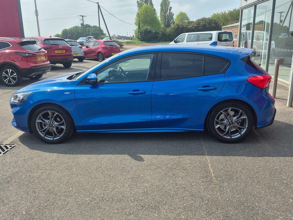 Ford Focus 1.0T Ecoboost St-line Euro 6 Ss BJ21XFL Blue #6