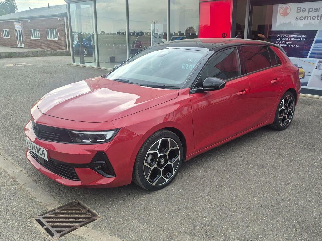 Vauxhall Astra 1.2 Turbo Ultimate Euro 6 Ss LY74WCN Red #3