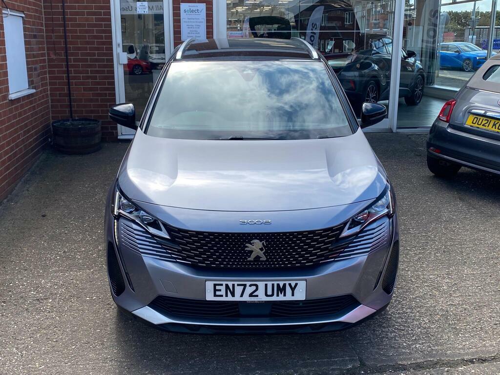 Peugeot 3008 1.2 Puretech Gt Eat Euro 6 Ss EN72UMY Grey #2