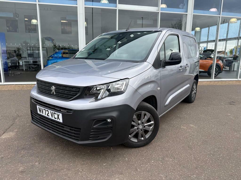 Peugeot Partner 1.5 Bluehdi 1000 Asphalt Premium Standard Panel NV72VCX Grey #4